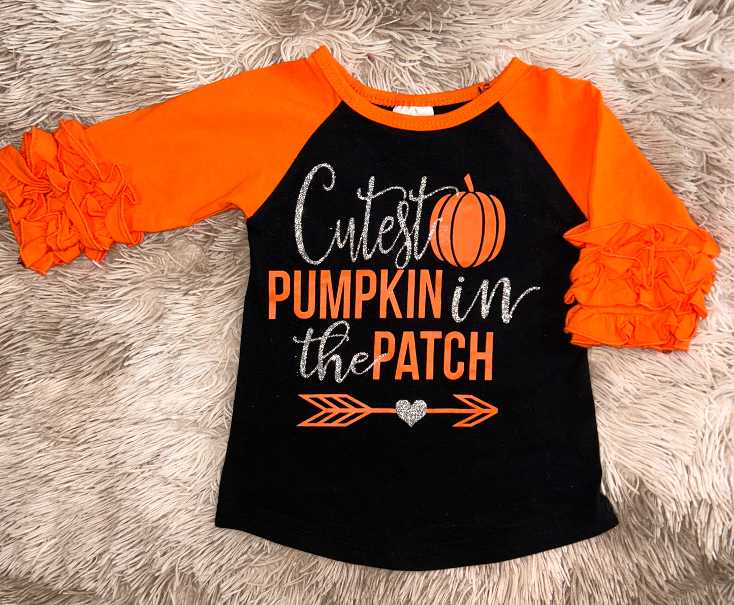 Cutest pumpkin tee 12/18m